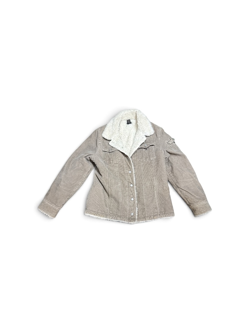 Vintage Y2K Guide Series Sherpa Lined Corduroy Trucker Jacket XL
